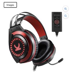 VANKYO Gaming Headset CM7000 with Authentic 7.1 Surround Sound Stereo PS4 Headset, Gaming Headphones with Noise Canceling Mic & Memory Foam Ear Pads f