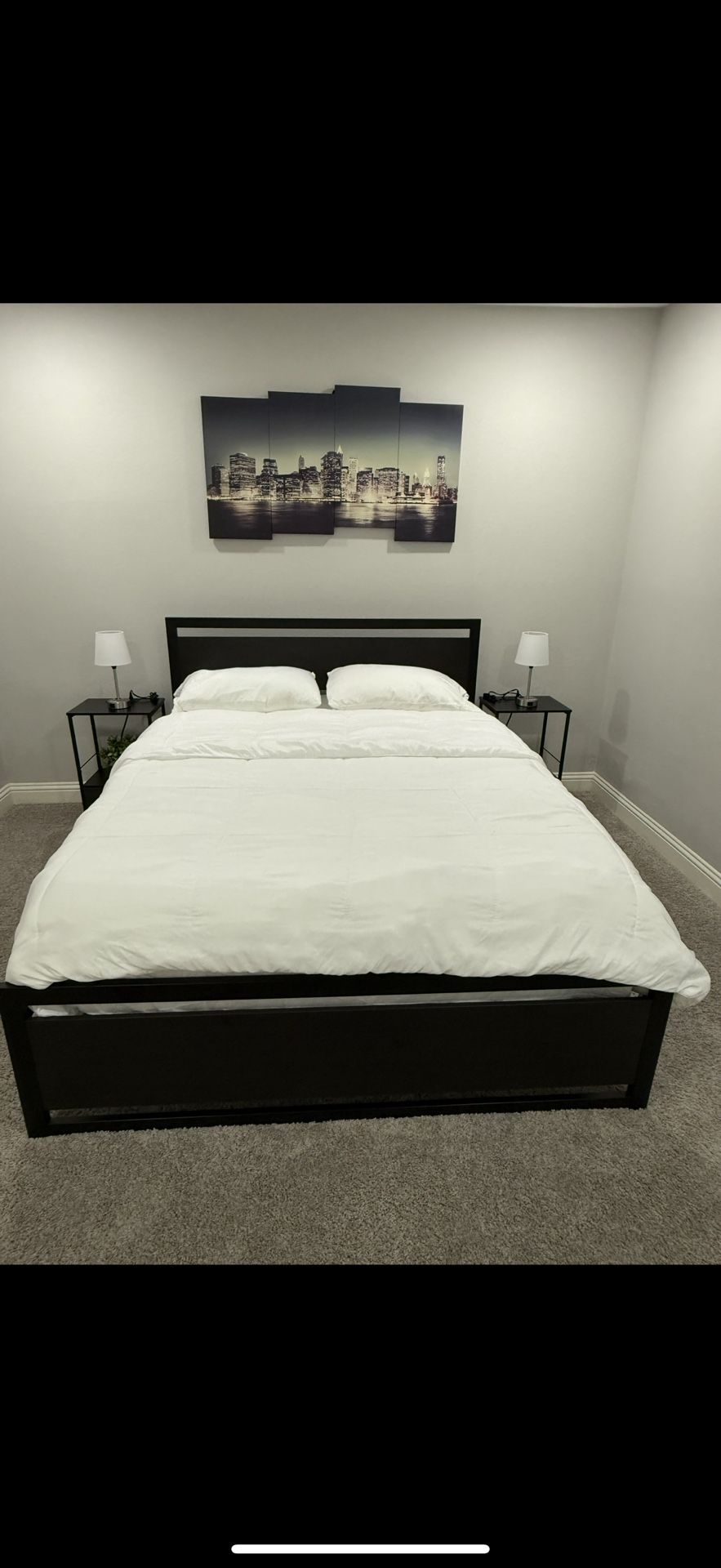 Queen Size Mattress And Bed Frame