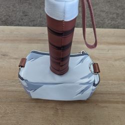 Figural Crossbody Bag - Thor's Mjolnir Hammer Replica