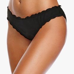 Medium Tempt Me Women Twist Bikini Bottom Moderate High Cut Bathing Suit Bottoms Ruched Swimsuit Bottom