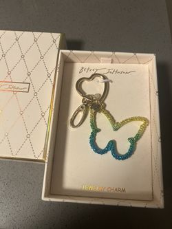 NEW In Box Betsey Johnson Butterfly Charm