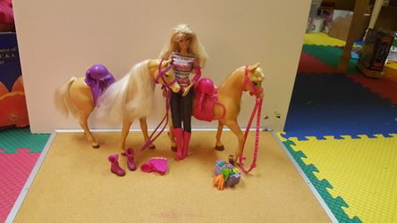Barbie horse rider