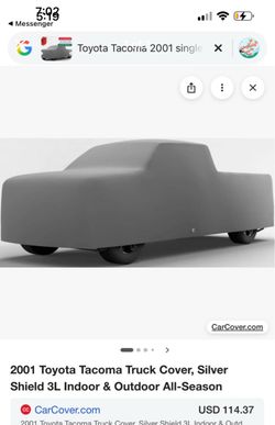 Toyota Tacoma 2001 single cap cover