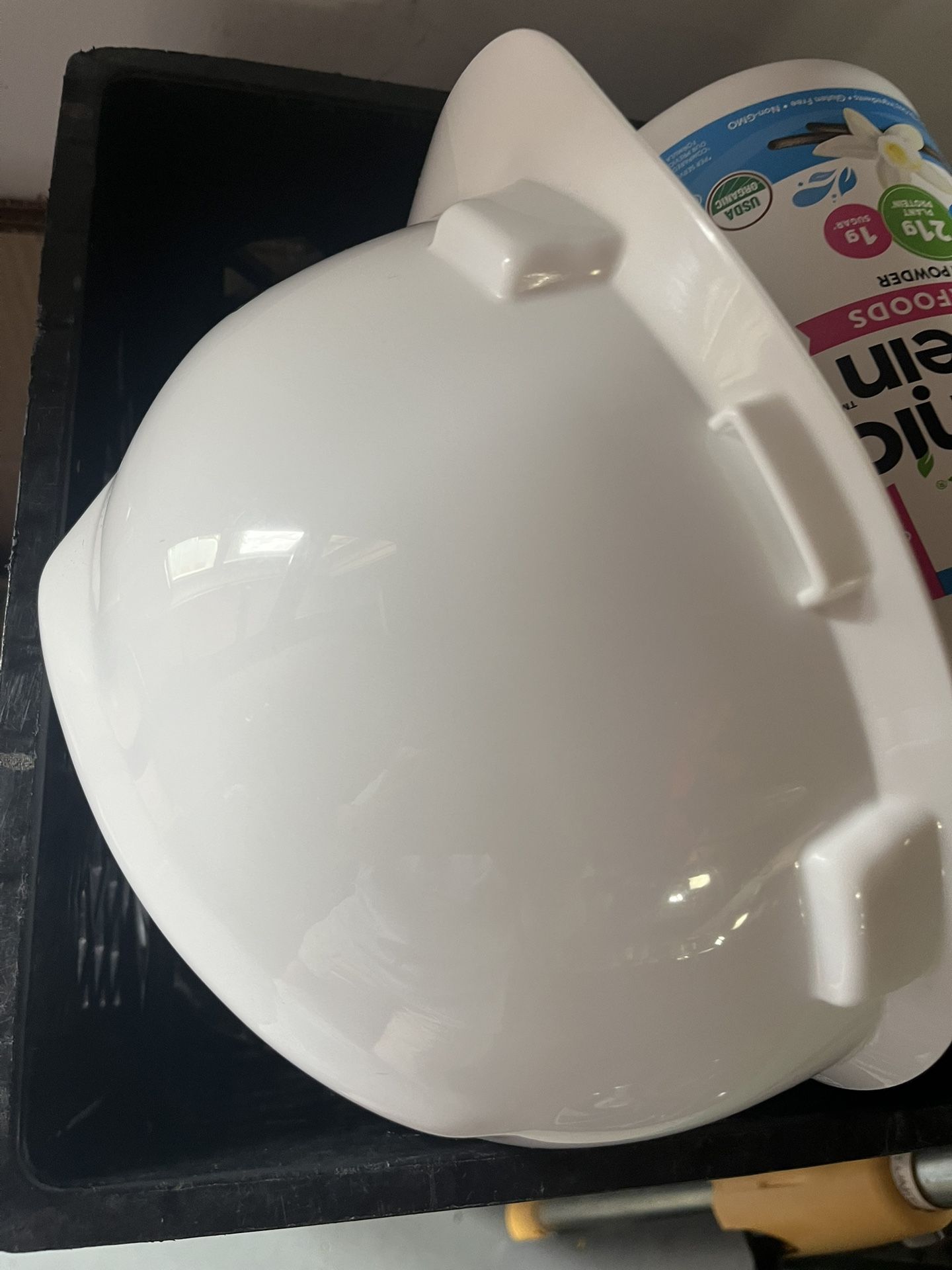 NEW White Construction Helmet