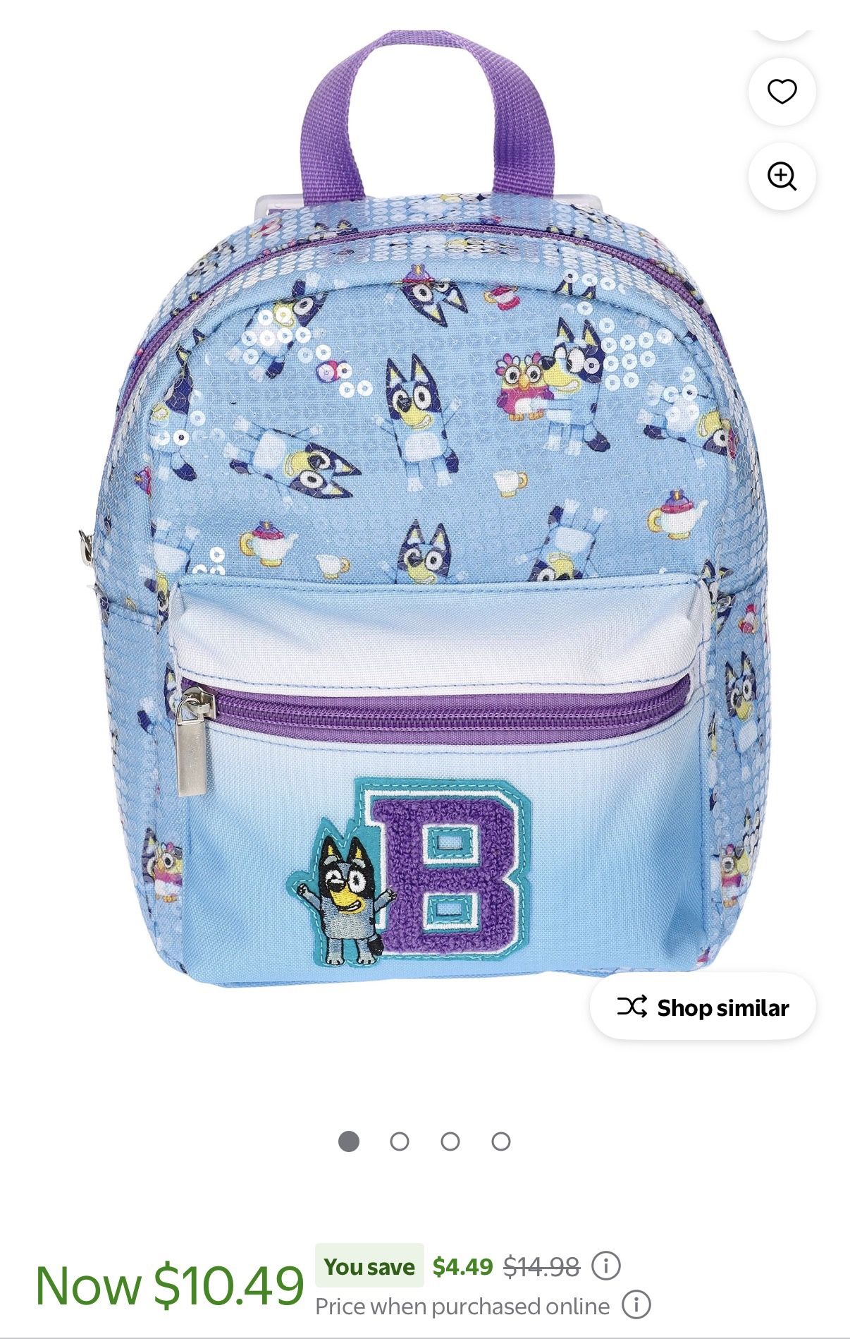 Bluey Mini Backpack