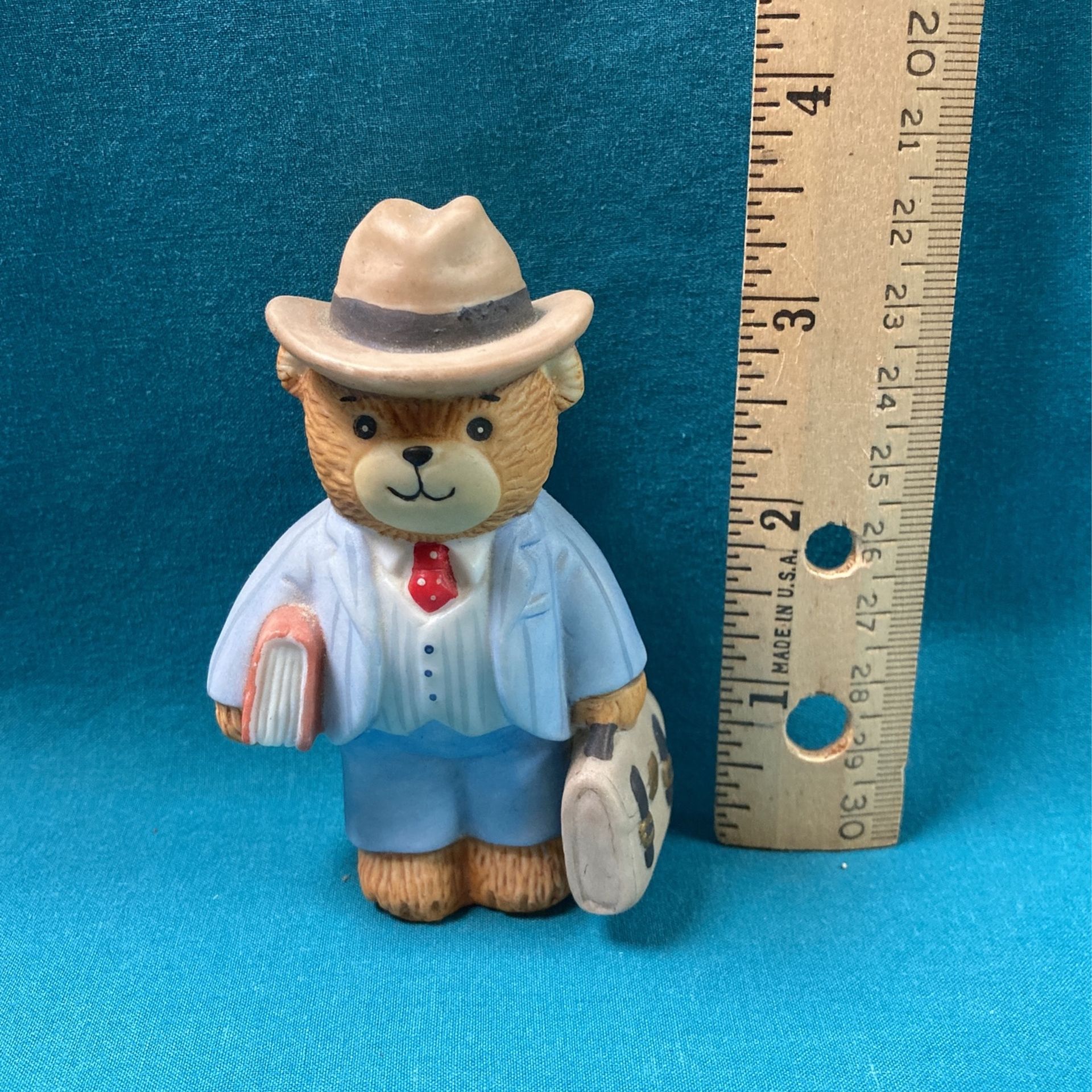 Cherished Teddy With Briefcase And Book