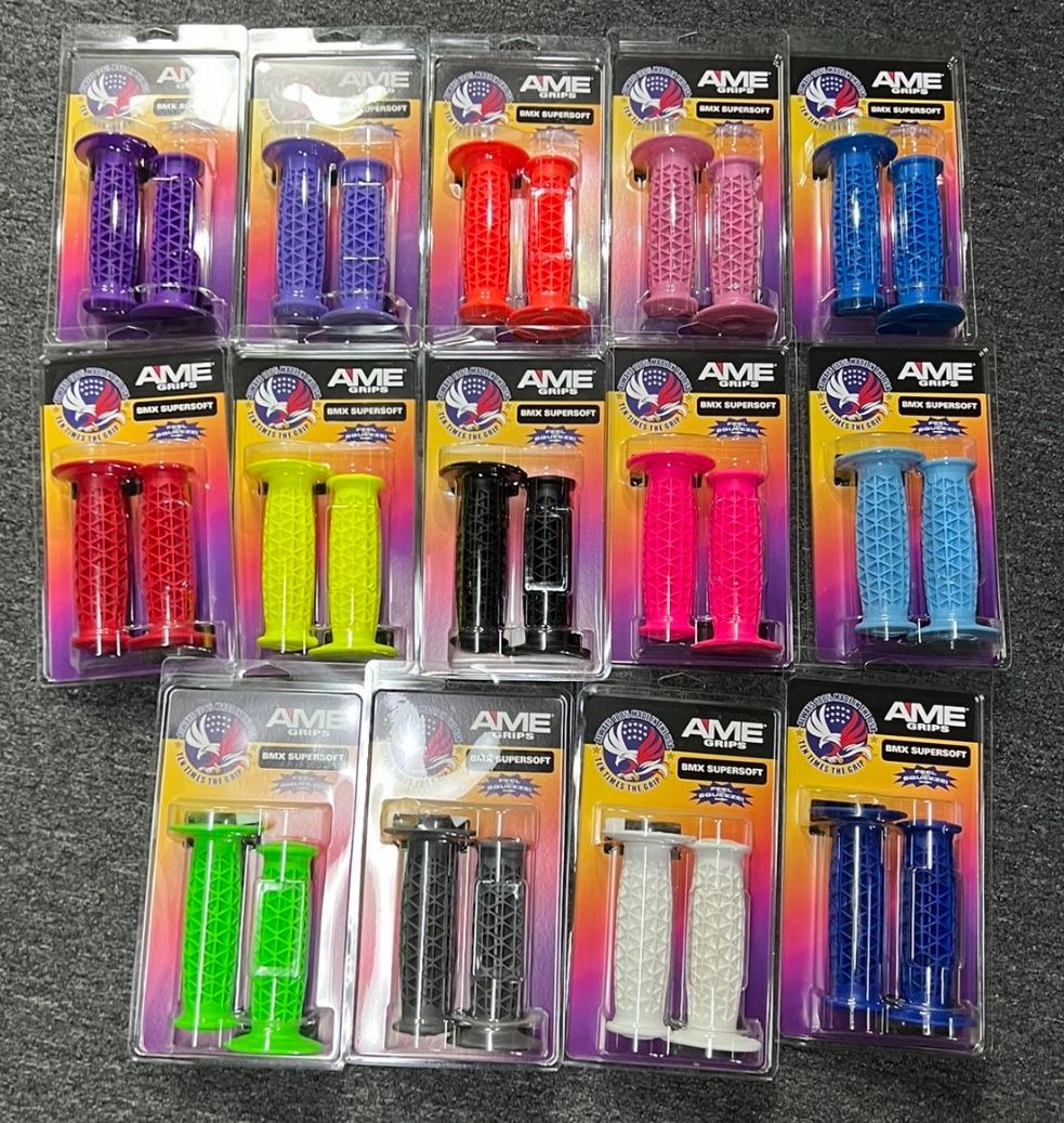 AME Super Soft BMX Bicycle Grips