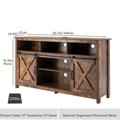 Stand tv de  60/65 pulgadas, soporte de TV, enchufes de doble fila .medida de la mesa 57 pulgadas  más la lámpara de pie