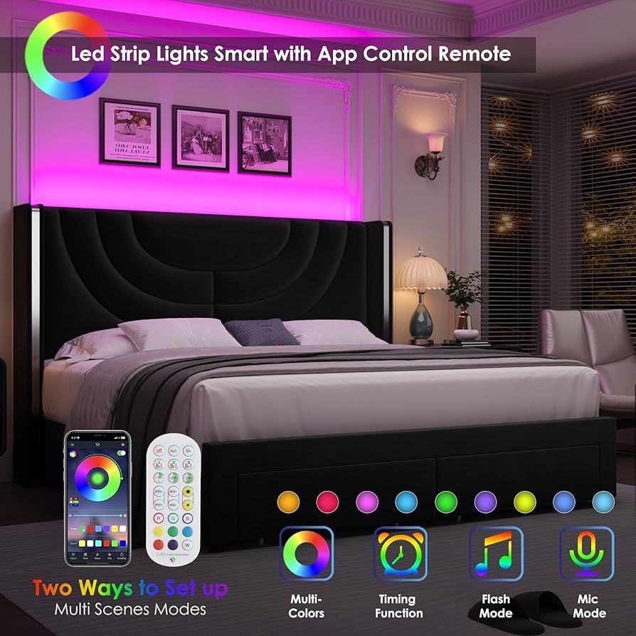Full size bed frame