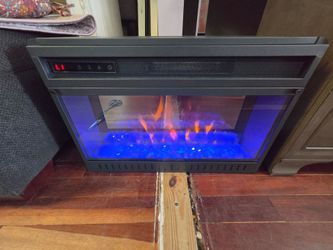 Whalen 26" Electric Fireplace Insert with Remote – Multicolor LED Flames