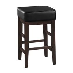 Counter Height Stool In Black, Grey, Or White Finish