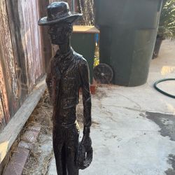 Cowboy Statue 