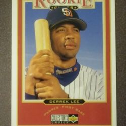 Derrek Lee Upper Deck 1997 Rookie Class Baseball Card MLB San Diego Padres