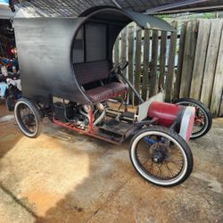 1905 Ford C Cab Replica Project Custom Car Harley Rat Rod Antique Cars Motorcycle Cart 