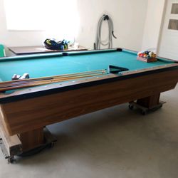 Coin Operating  Pool Table