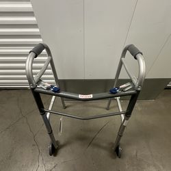 Two Button Alumminum Walker