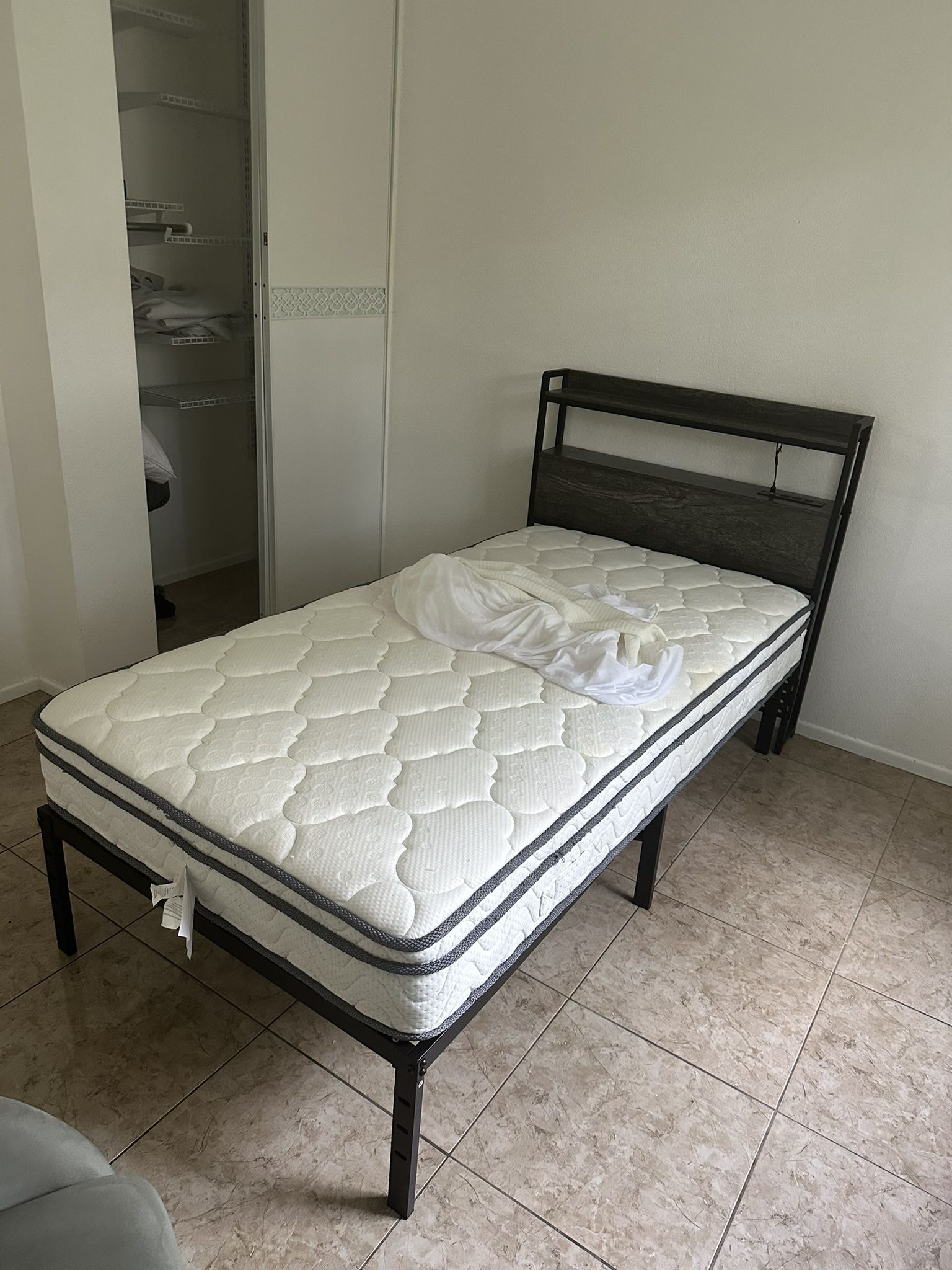Twin Bed Frame And Headboard Only Price Is Firm
