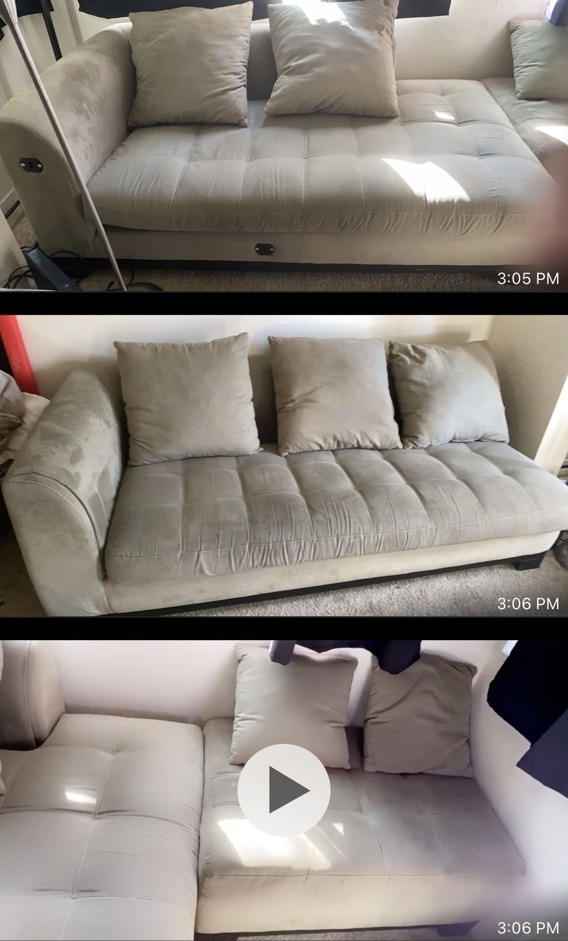Off White Sectional Sofa
