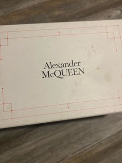 Alexander McQueen blue suede Alexander McQueen blue suede