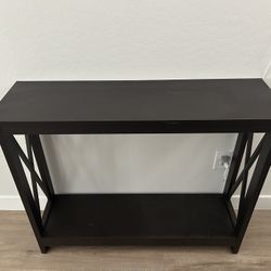 Black Entrance Table 