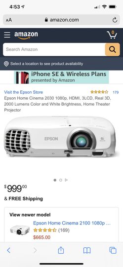 Epson Home Cinema 2030