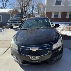 2012 Chevy Cruze Eco – Manual – Black on Black – 137k Miles – Runs Perfect