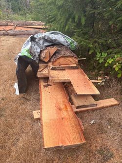 Live edge slab