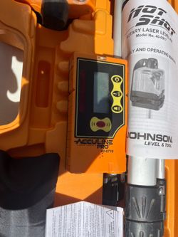 Johnson Hot shot laser level