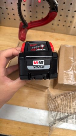 Milwaukee M18 XC6.0 battery