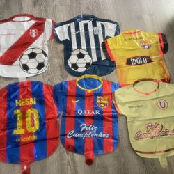 Soccer Foil Balloons 