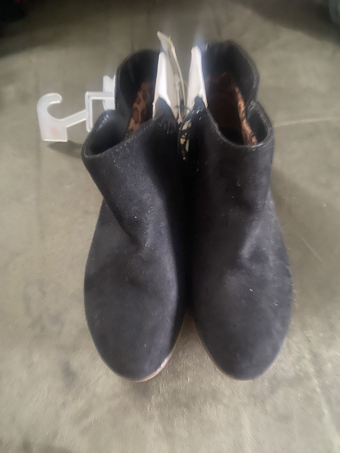 Black Ankle Boots - Toddler Girl NEW