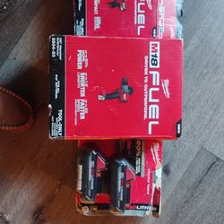 Pilas $120   M18 $150