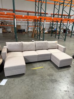 Moving Sales!!! New 6 pcs Modular Sectional Sofa with Storage