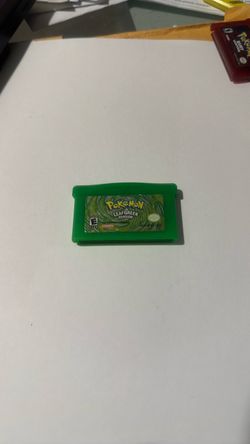 Pokemon Leaf Green Authentic