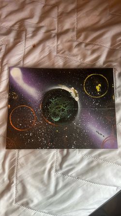 Spray paint art