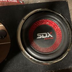 Speaker SDX audio