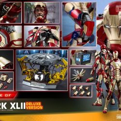 Hot Toys Iron Man Mark 42 QS008 DELUXE VERSION 1/4 SCALE