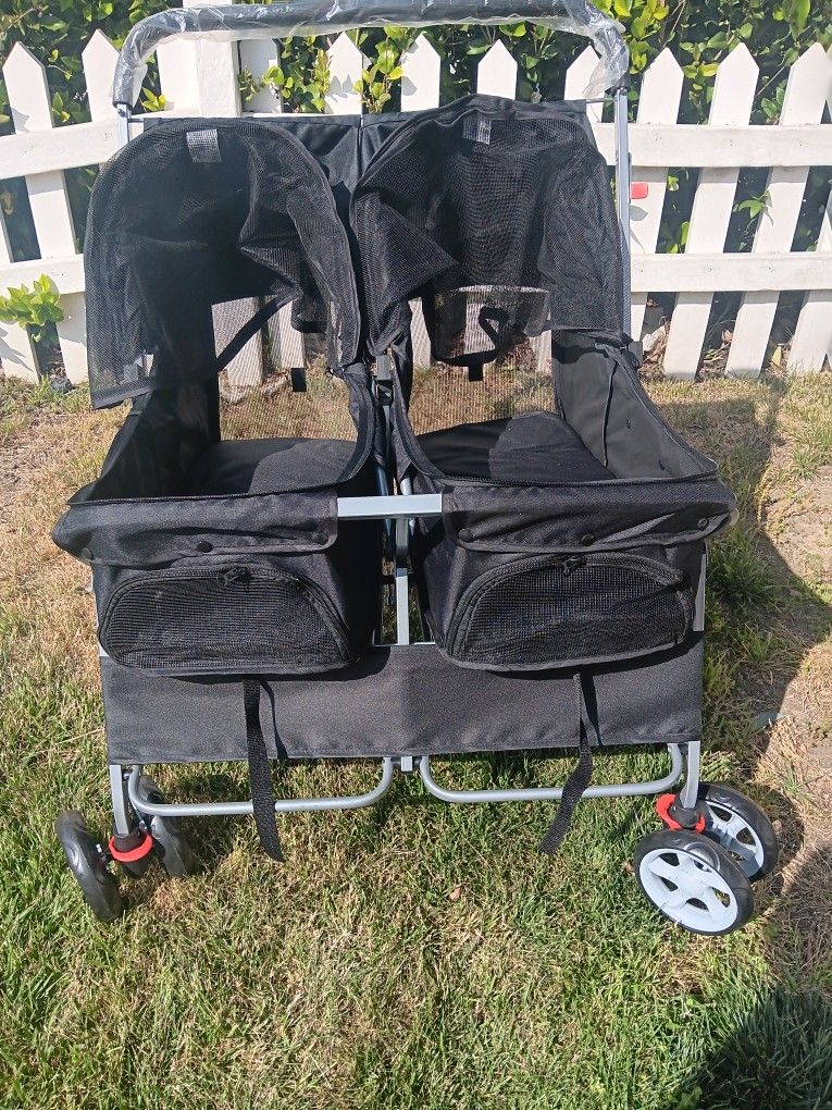 Paws and Pals Pet Stroller for 2.
