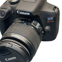 Canon EOS Rebel T7 DSLR Camera with EF-S 18-55mm IS II Lens