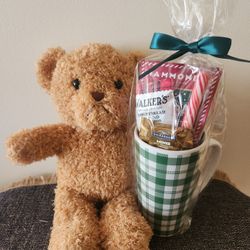 Coffee Mug Gift Set with Teddy Bear– New, Ready to Gift
