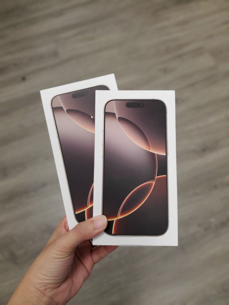 Apple iPhone 16 Pro / Apple iPhone 16 Pro Max - Now Available For As Low As $5