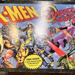 X-Men Survival Guide To The Mansion Board Game Marvel Comics 1994 