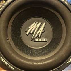 MA Audio 12” Subwoofer 700 Watts 