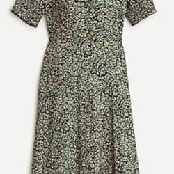Ladies Midi Dress In Floral