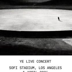 Ye Live Concert Sofi April 1 Floor