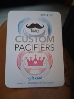 Custom Pacifiers