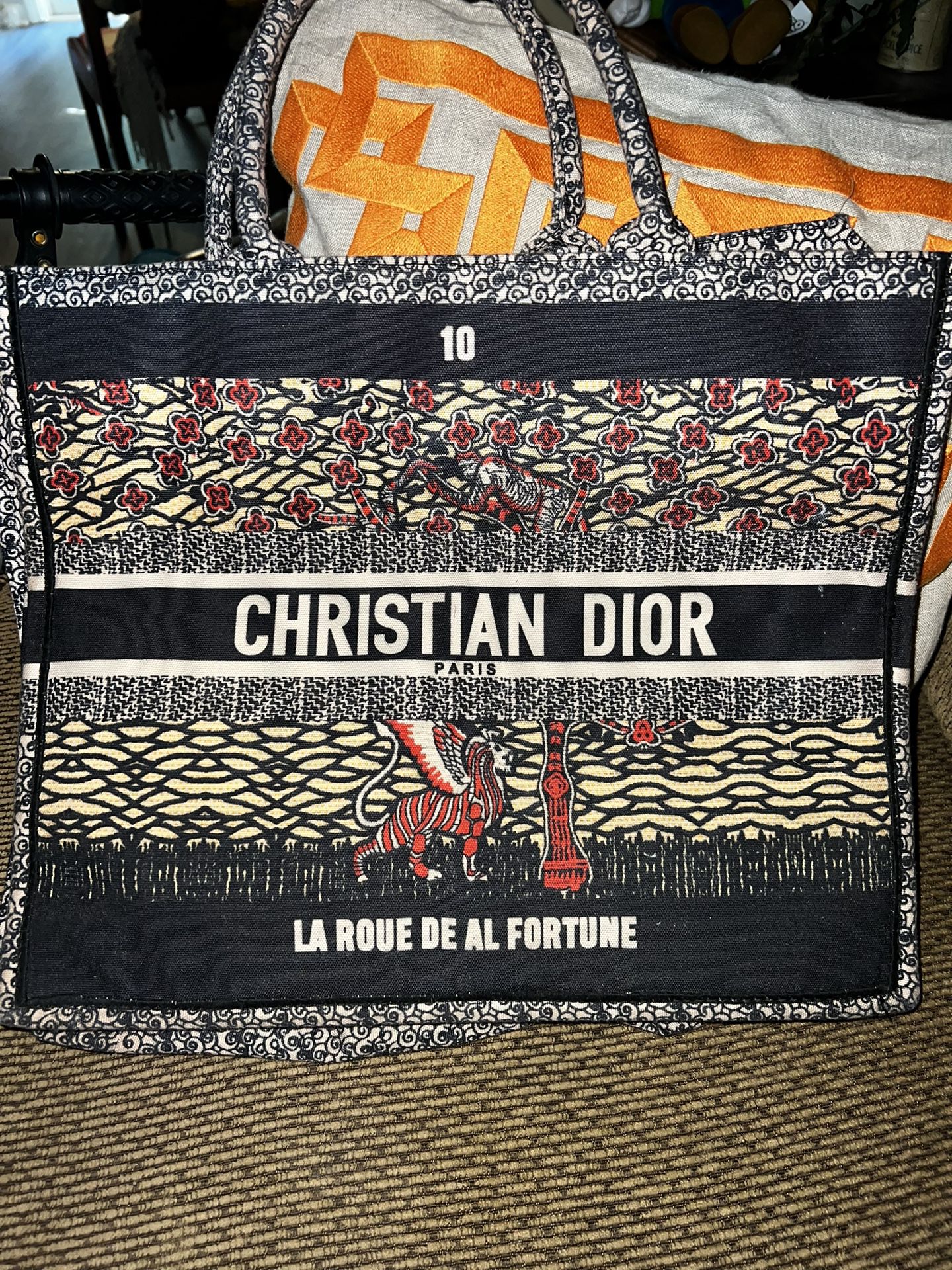 Christian Dior Book Tote Replica 
