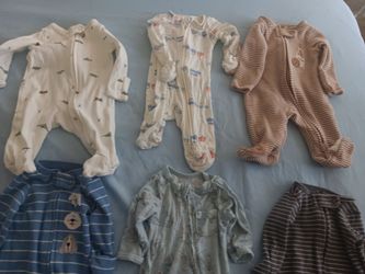 Baby Sleeper Onesie Lot – 8 Pieces