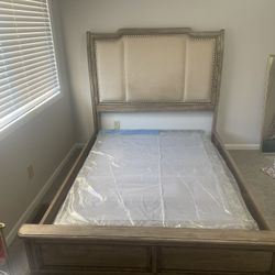 Queen Bed And dresser