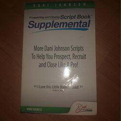 Script Book Supplement 